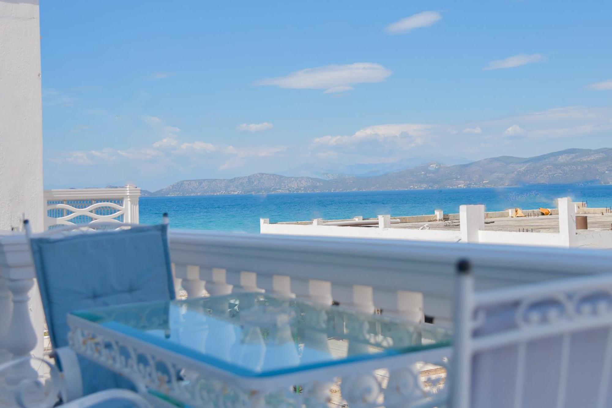 Beach Blue Villa Corinth Eksteriør bilde
